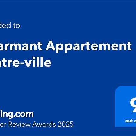 Charmant Appartement Centre-Ville อฌักซิโอ้ ภายนอก รูปภาพ